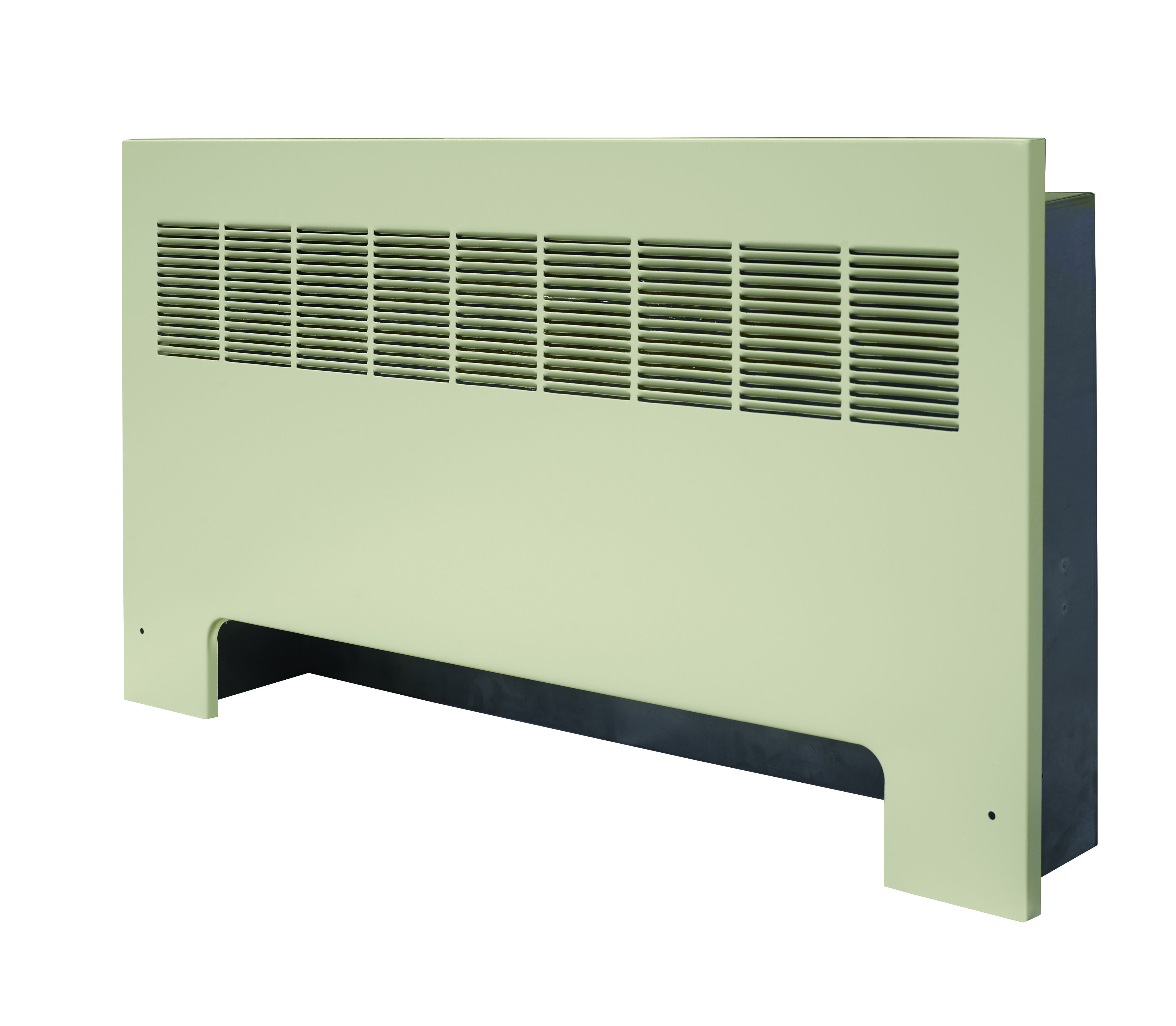 Front of a RF-A convector unit against a white background